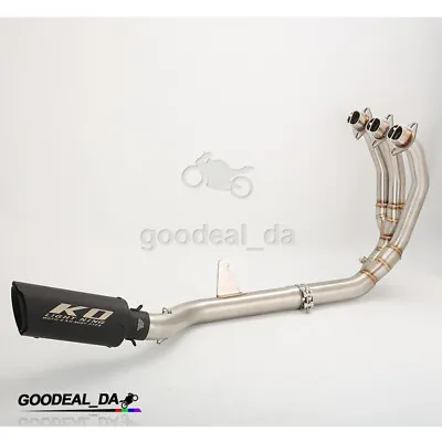 For Triumph Trident 660 Tiger 660 2022 2023 Full System Header Pipe Exhaust Tips • $338.42