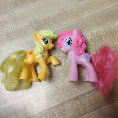 My Little Pony MLP AppleJack & Pinkie Pie 2011 McDonald's Toys FiM • $4.25