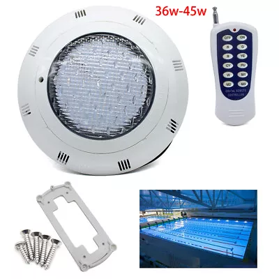12V 36W Pool Light Underwater Color Changing LED RGB Lights IP68 With Remote • $40.85
