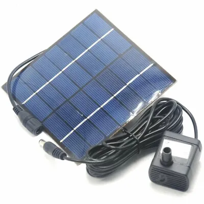 DC7V Solar Pumps The Brushless Motor Solar Fountain DC Micro Submersible Pumps • $22.05