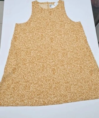 $15.99 • Buy Womens Dress Bnwt Size 20 Anko Brand Pockets Cotton Sleeveless Shift Cut 