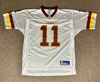 Reebok Patrick Ramsey #11 Washington Commanders Redskins NFL Jersey White L • $19.99