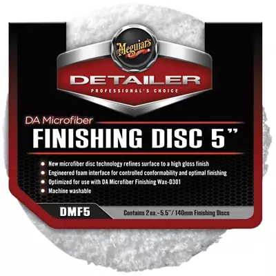 5  DA Microfiber Finishing Disc - Microfiber Pad To Polish & Wax - DMF5 • $20.50