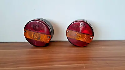 Vintage Truck Tail Lights Czechoslovakia. • $55