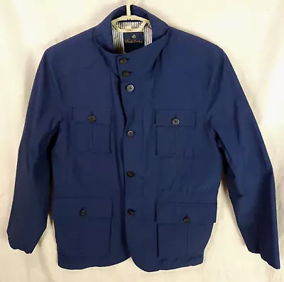 Brooks Brothers Men's Blue Ripstop Field/Safari Jacket Size L Large • $49.90