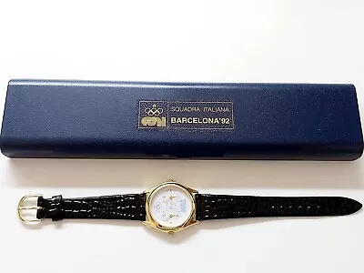 SQUADRA ITALIANA BARCELONA 92 Olympics Men's & Unisex Watch In Original Box  • $150