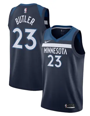 Nike Minnesota Timberwolves NBA Jersey Mens Icon Swingman Basketball Top Shirt • £16.96