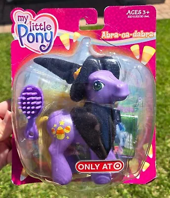 G3 My Little Pony 🎃 ABRA CA DABRA NEW Never Opened On Bubble Card 2006 Target • $80
