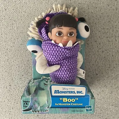 2001 Disney Monsters Inc Boo In Monster Costume Plush Doll Boxed NEW Complete • $119.99