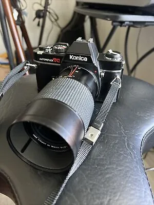Konica Autoreflex Tc Vintage Camera With Konica Zoom HEXANON AR 35 - 70mm F3.5 • $50