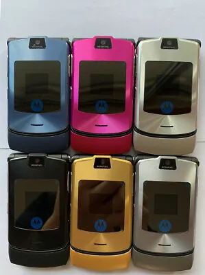 Unlocked Motorola RAZR V3i GSM 1.23 MP Camera Flip Bluetooth MP3 Mobile Phone • $41.99