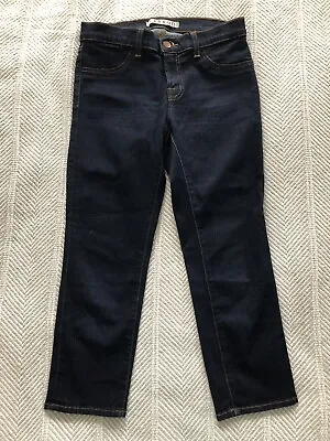 J Brand Leggings Jeggings Dark Wash Capri Jeans Size 27 Starless EUC • $22.20