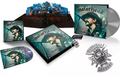 Motorhead - Clean Your Clock( Deluxe Edition 2 LP On Colored Vinyl + CD+DVD+Blu- • $175