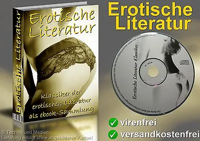 EBook Sammlung EROTIK LITERATUR Liebe Sex CD Für TOLINO Sony KOBO Cybook KINDLE • £7.18