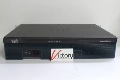 $36 • Buy Used Cisco 2900 Series 2911 Integrated Services Router-Includes VIC2-4FXO 