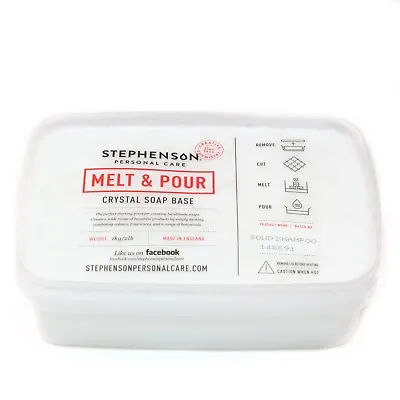 Melt And Pour Soap Base - Solid Shampoo SLS FREE - 1Kg • £12.95