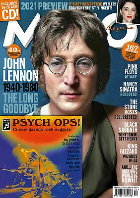 Mojo Music Magazine February 2021 JOHN LENON + Free CD • $12.99