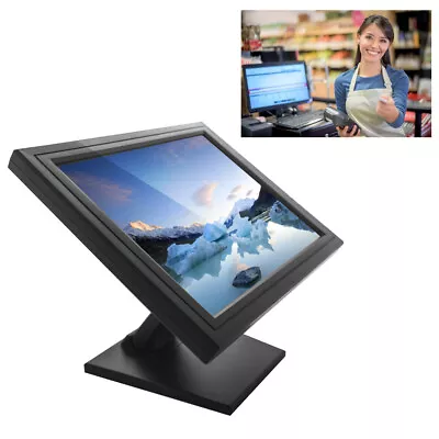 15 /17  LCD Touch Screen Monitor POS VOD VGA Restaurant Hotel Touchscreen System • £160.13