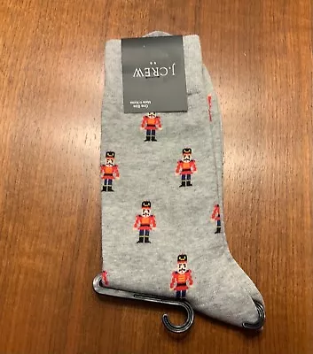 Christmas Nutcracker Men’s Trouser Socks J. Crew NWT • $12.99