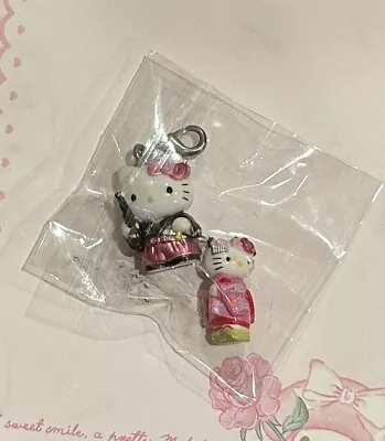 Vintage Sanrio Hello Kitty Local Keychain Charm Japan（ Set Of 2） • $19