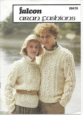 Vintage Book Of Aran Knitting Patterns For The Family - 11 Items • £5.99