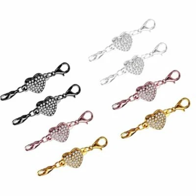 £4.41 • Buy Silver Gold For Necklace Bracelet Connector Hook Magnetic Clasps Buckle