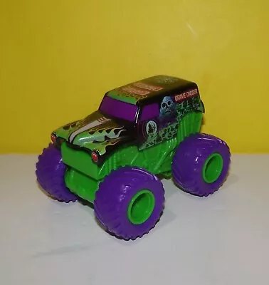 Authentic Monster Jam Rev 'N Roar Hot Rod Race Mud Wheel Truck Grave Digger 4.5  • $8.48