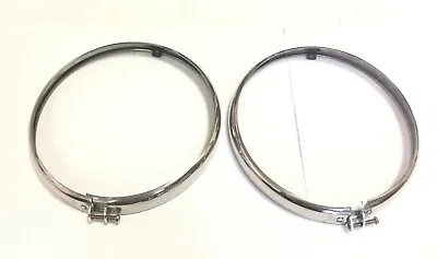 1934-36 CHEVY TRUCK 1932-35 Chevy Car 1936 GMC Truck Head Light Ring Bezel PAIR • $137.70