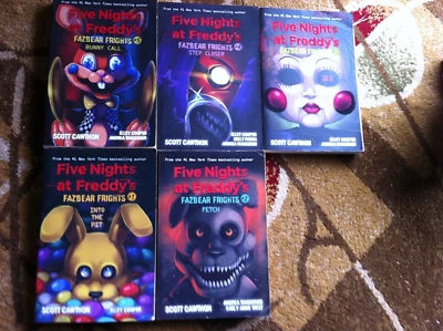 $40 • Buy Five Nights At Freddy's Fazbear Frights Books 1 - 5  By Scott Cawthon