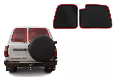 Snap Shades For Toyota LandCruiser 80 Series Rear Windscreen Shade (Barn Door... • $159