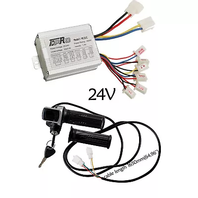 24V 500W Brush Motor Controller Throttle For Electric Scooter Razor E300 MX350 • $35.45