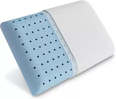 Memory Foam Pillows - Standard Size Neck Pillow Ventilated Cooling Bed Pillow W • $35.96