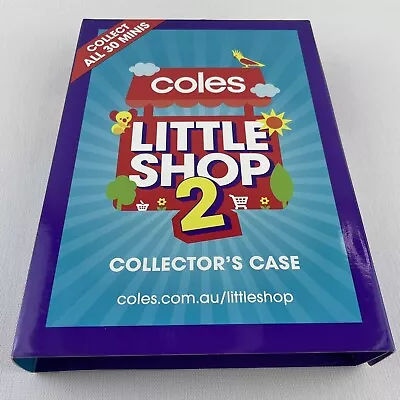 Coles LITTLE SHOP 2 Complete Case Two Second Release With 30x Minis Shopping • $26.99