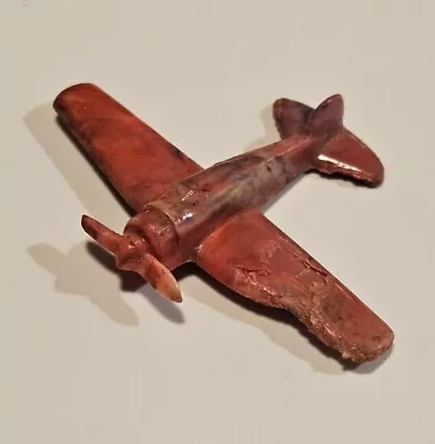 Vintage Irwin Plastic Toy Airplane Single Engine (Cracker Jack Prize 1960's) USA • $6.95