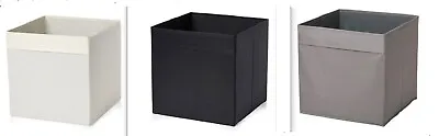 Storage Box- 3 Colours Avail -Cream Black Grey (30x30x30cm)- Storage Solutions • £6.99