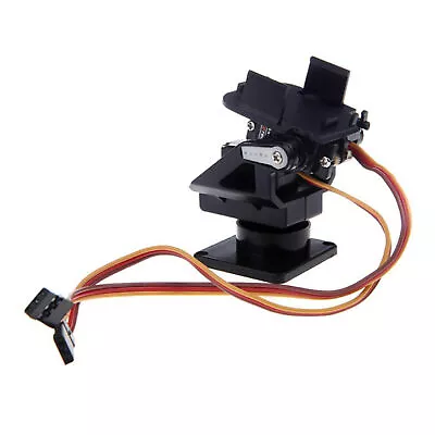 Dual 9g Servo With Arm Pan-Tilt 2-Axis Servo Gimbal For FPV Quadcopter Car Plane • $13.65