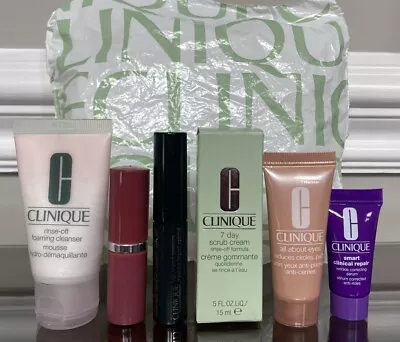 Clinique Spring 6 Pcs Skincare Makeup Travel Size Gift Set • $15.99