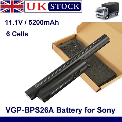 £28.99 • Buy Replacement VGP-BPS26A Battery For Sony Vaio VPC-CA VPC-CA15FA/P VGP-BPS26A NEW
