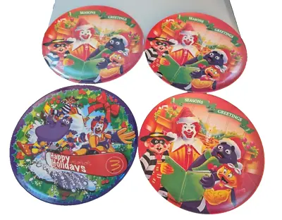 Vintage Set Of Four McDonald's Promotional Plates Preowned • $37.35