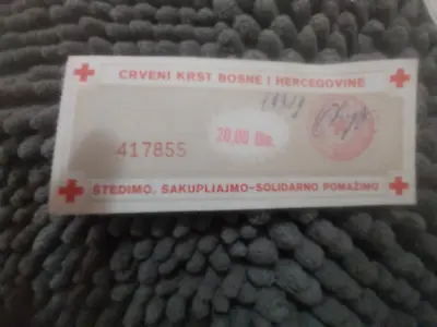 Red Cross Voucher Ex Yu Rarity Vintage • $30
