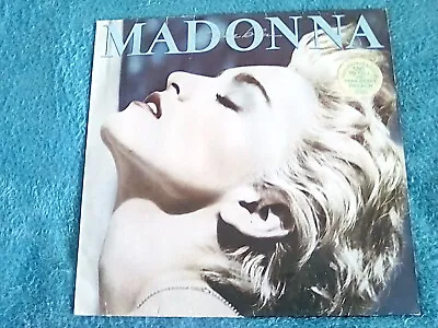 Madonna. True Blue. Wx54. 1986. German Issue. 1st Pressing. 1a 1b. • £7.50
