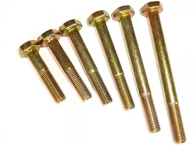 £3.99 • Buy M12 X 1.25 X 50 60 70 80 100 Fine Pitch 8:8 DIN960 HEXAGONAL HEX HEAD BOLTS  R6B