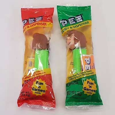 Peanuts Lucy Cartoon Collectible Pez Dispenser Peanuts NOS Sealed 2pk • $6.98