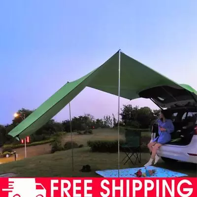 Camping Side Car Roof Top Tent Anti-UV Car Tent Sun-proof Waterproof For Car SUV • $73.26