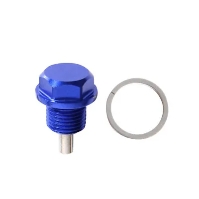 MAGNETIC OIL PAN DRAIN SUMP PLUG BLUE M20 X 1.50 20mm X 1.5 • $8.99