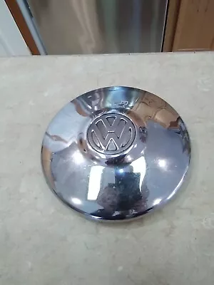 1 Vintage Volkswagen VW Bug Chrome Hubcap 10x2  • $18