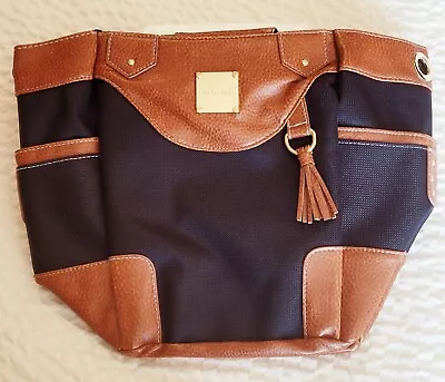 Miche  Misty  Demi Shell Midnight Blue W/Cognac NEW • $25