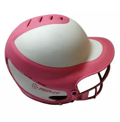 Rip It Softball Helmet (white/pink) S/M 6-6 7/8” Girl's  • $15.99