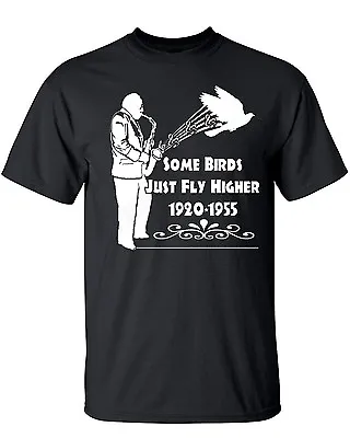 Charlie Parker Inspired T-Shirt Bird Miles Davis Be-Bop Jazz • £13.99