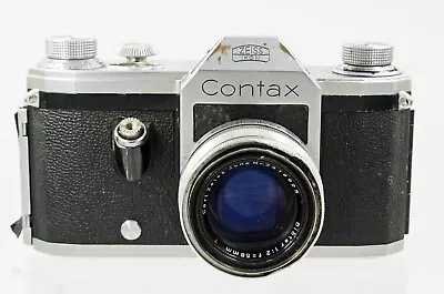 Early Contax S SLR With 58mm F/2 Carl Ziess Jena Biotar Lens • $31